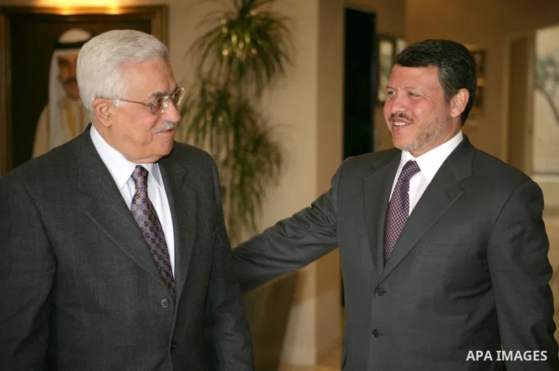 Oman - Mr. president Abu Mazen met today, King Abdullah II of Jordan in Amman 25-2-08 photo by omar rashidi