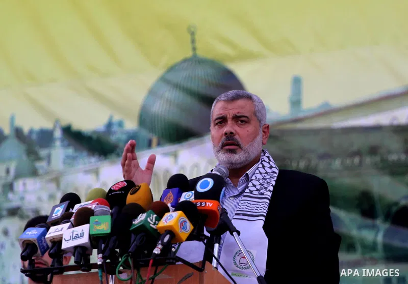 Prime Minister of Hamas Ismail Haniyeh during a festival in Gaza City, on Sep 22, 2009. A trilateral meeting between U.S. President Obama, Israeli Prime Minister Benjamin Netanyahu and Palestinian President Mahmoud Abbas...