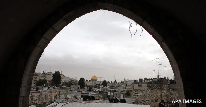 A view of Jerusalem's Old City with the Dome of the Rock Mosque, Tuesday, Dec. 7, 2009. EU ministers in Brussels are discussing the Swedish motion that East Jerusalem be accepted as the capital of any future Palestinian...