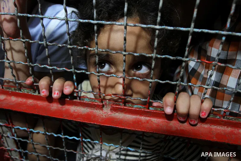 Palestinians enjoy rides during the fourth day of Eid al-Fitr which marks the end of the Muslim fasting month of Ramadan, in Gaza City, Friday, Sept. 13, 2010. Eid, one of the most important holidays in the Muslim world,...