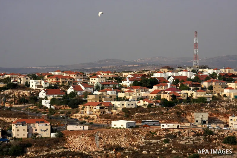 A general view of the Jewish settlement of Revava, near the West Bank town of Nablus, Saturday ,Sept. 25, 2010. Danny Danon, a pro-settler lawmaker in Netanyahu's Likud Party, said Saturday that settlers have already mov...