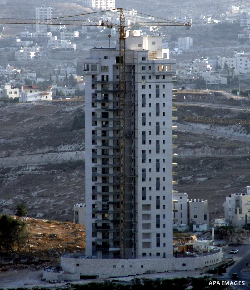 General view of a new neighborhood under construction in Har Homa Jewish settlement near Jerusalem on September 27, 2010. Senior Palestinian official Yasser Abed Rabbo said Monday that President Mahmoud Abbas remains rea...