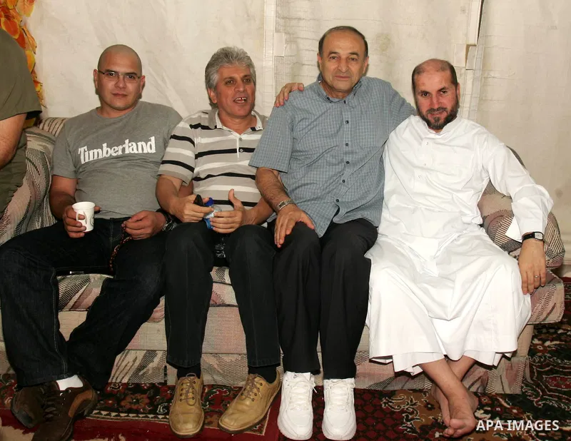 Palestinian Minister of Awqaf, Mahmoud al-Habash sits in his tent in Mina near the holy city of Mecca on November 17, 2010, as more than two million Muslim pilgrims launched into the final rituals of the hajj ahead of th...