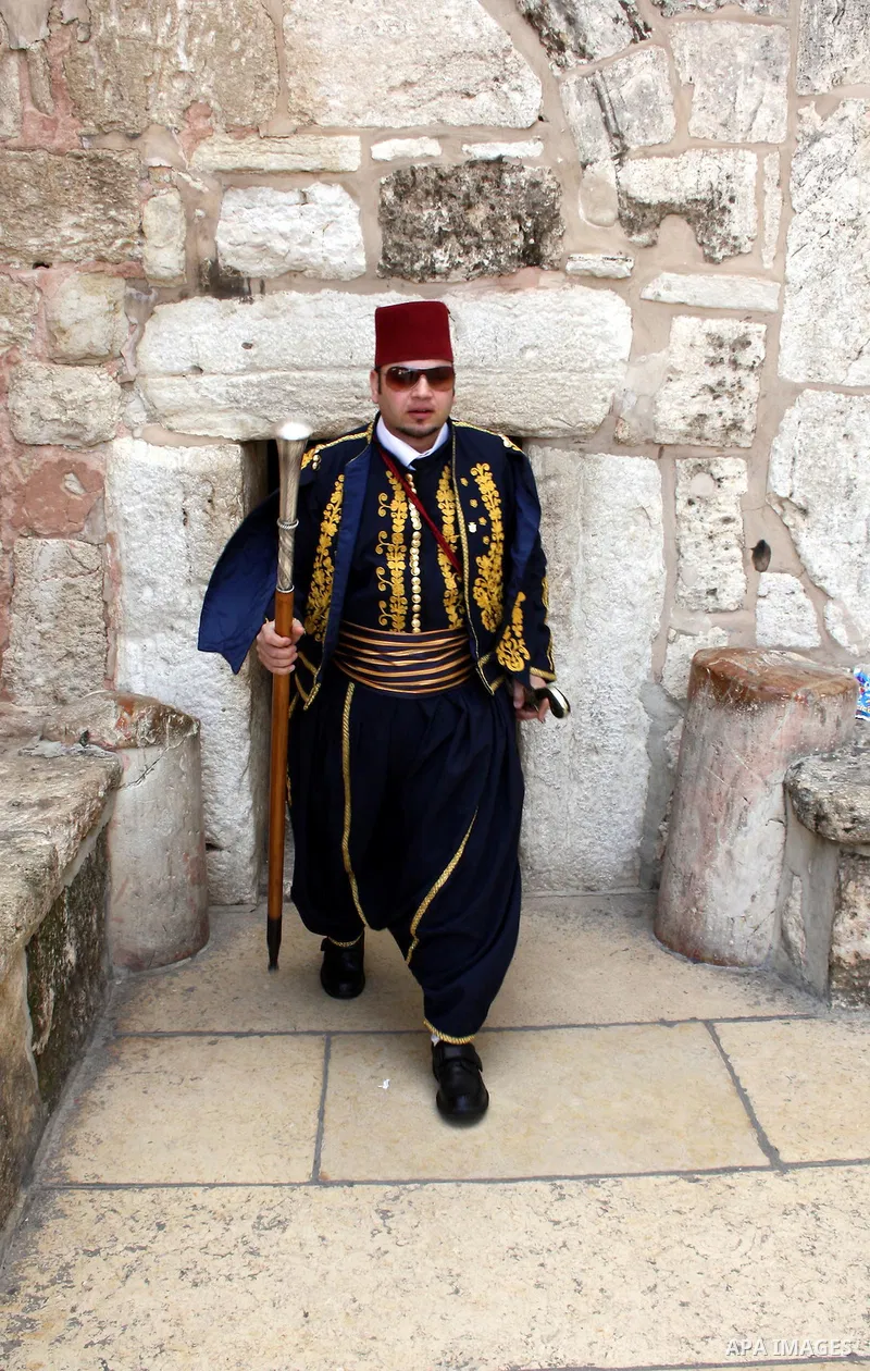 Franciscan monks take part during the Christian Custodian of the Holy Land, Pierbattista Pizzaballa of the Franciscan order, visits the Church of St. Catherine in the West Bank town of Bethlehem January 5, 2011. Photo by...
