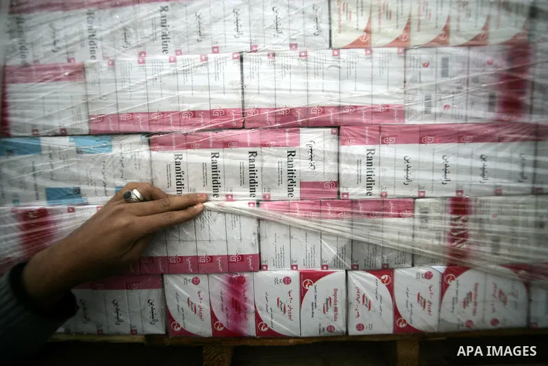 Palestinian trucks carrying aid Asia 1 reach the Gaza Strip through the Rafah crossing border between Egypt and Gaza after the Egyptian authorities allowed for the aids to enter Gaza Strip on January 6, 2011. Photo by Ab...