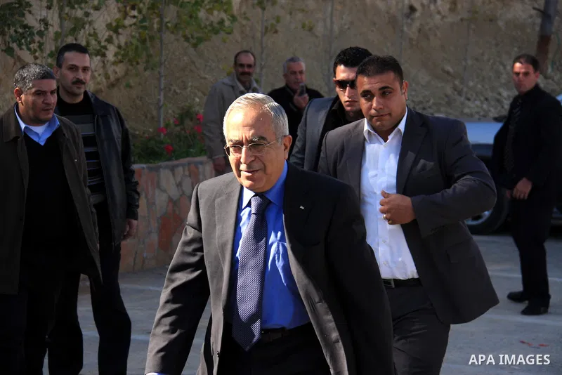 Palestinian Prime Minister Salam Fayyad visits the West Bank city of Nablus, Monday, Jan. 17, 2011. Photo by Wagdi Eshtayah