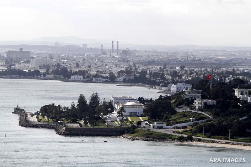 A view of the Presidential palace in Carthage, outside Tunis, January 22, 2011. A Tunisian prosecutor opened an investigation into the overseas assets of the ousted president and his deeply resented family Wednesday, as...
