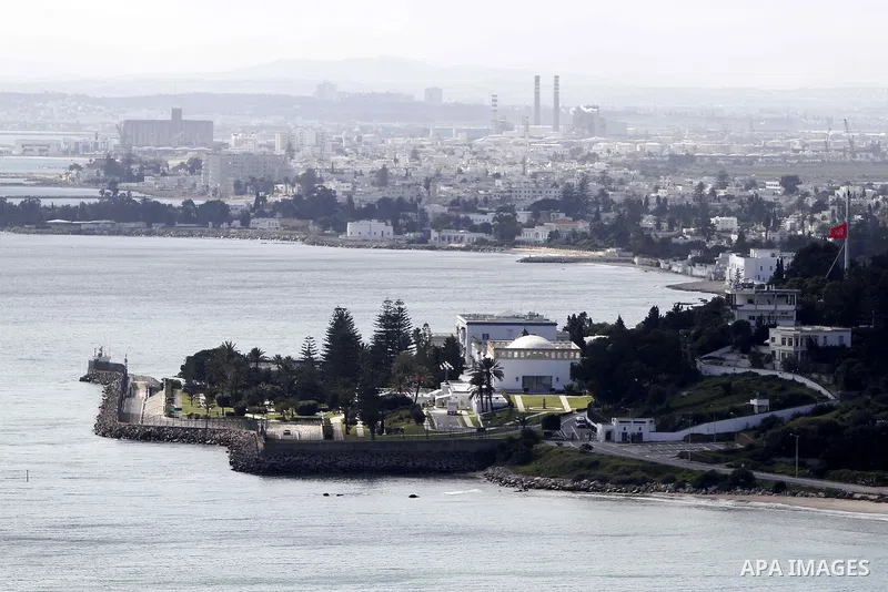 A view of the Presidential palace in Carthage, outside Tunis, January 22, 2011. A Tunisian prosecutor opened an investigation into the overseas assets of the ousted president and his deeply resented family Wednesday, as...