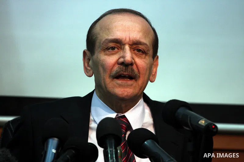 Secretary General of the Council of the Palestine Liberation Organization (PLO), Yasser Abed Rabbo, speaks during a press conference, in the West Bank town of Ramallah on 24 January 2011, concerning the 1,600 secret docu...