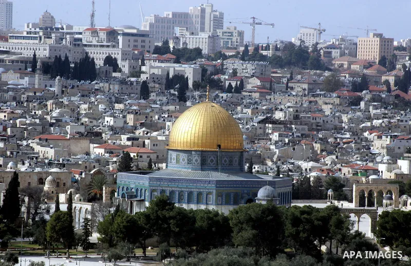 General view overlooking east Jerusalem, Monday, Jan. 24, 2011. Palestinians were prepared to compromise over two of the toughest issues, Jerusalem and refugees, during peace talks in 2008, according to a report by the A...