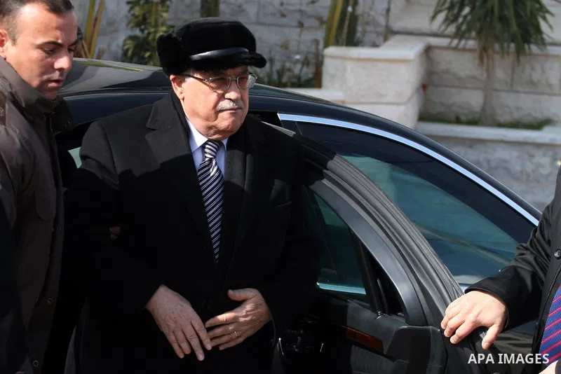 Palestinian President Mahmoud Abbas attends a Palestinian Liberation Organization (PLO) executive committee meeting in the West Bank city of Ramallah, on Jan. 26, 2011. The meeting was to discuss the leaking of documents...