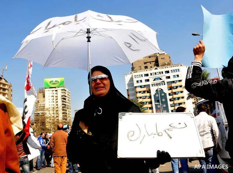 Supporters of President Hosni Mubarak takes part in a protest in Cairo, Egypt, Wednesday, Feb. 2, 2011. Several thousand supporters of President Hosni Mubarak, including some riding horses and camels and wielding whips,...