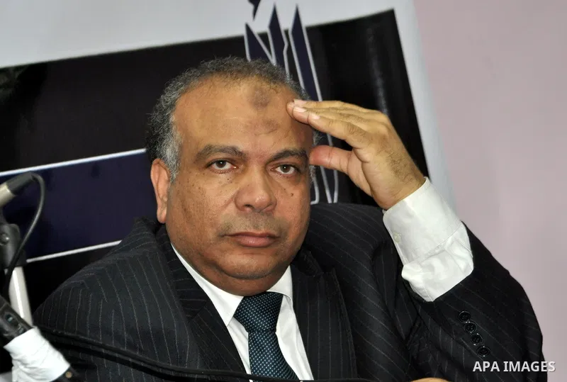 Egyptian Muslim Brotherhood senior Saad el-Katatnitalks during a press conference in Cairo, Egypt, Sunday, Feb. 6, 2011. Egypt's largest opposition group, the Muslim Brotherhood, said it would begin talks Sunday with the...