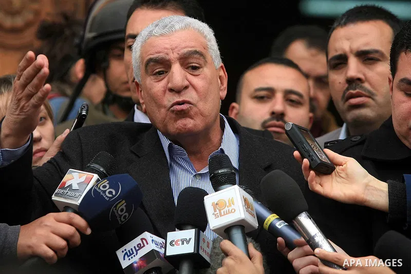 Minister of State for Antiquities Zahi Hawass speaks to media at the Egyptian Museum in Cairo, Egypt, Feb. 16, 2011. Zahi Hawass said that three of the 18 items reporting missing from Cairo's Egyptian Museum had been fou...