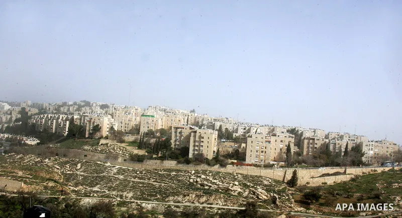 A view of a Jewish settlement called "Harmoun Hanatsev" in the east Jerusalem on Feb. 20,2011. The United States vetoed a resolution that received 14 votes in favour from the United Nations Security Council's 15 members,...