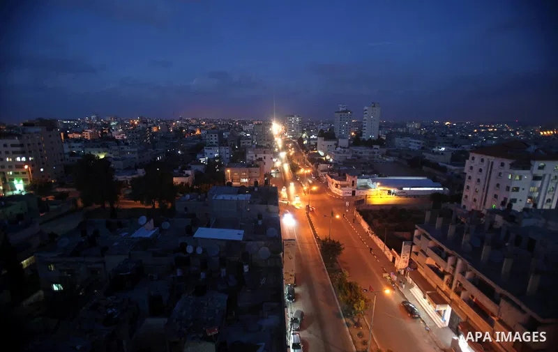 A general view of Gaza City on Feb. 22, 2011. Photo by Ali Jadallah