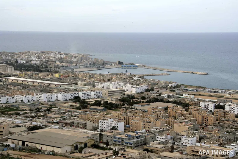 General view of the eastern Libyan town of Derna on Feb. 23, 2011. Unrest shook Libya in recent days as government crackdowns on protesters have resulted in mass casualties, according to human rights groups. Photo by Kar...