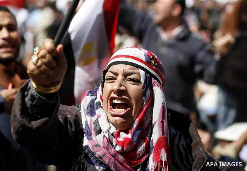 Egyptian protesters attend the Friday demonstration at the Tahrir Square in Cairo, Egypt, Friday, March 4, 2011. Egyptian Prime Minister designate Essam Sharaf vowed before thousands of mostly young demonstrators at the...