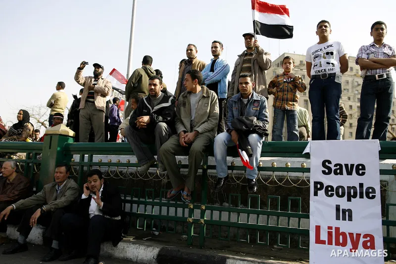 Egyptian protesters attend the Friday demonstration at the Tahrir Square in Cairo, Egypt, Friday, March 4, 2011. Egyptian Prime Minister designate Essam Sharaf vowed before thousands of mostly young demonstrators at the...