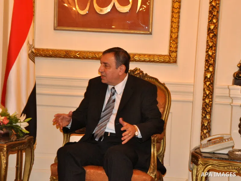 Egyptian Prime Minister Essam Sharaf meets with EU foreign policy chief Catherine Ashton in cairo March 14 2011. Photo by Ahmed Asad