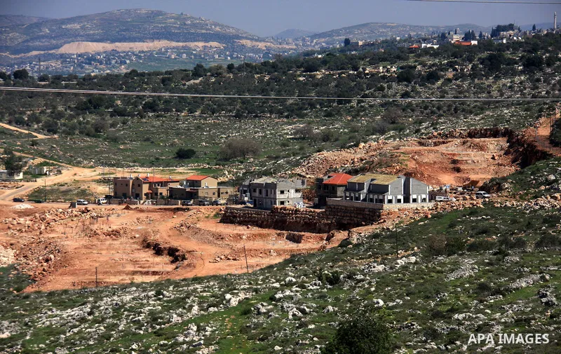 Israeli jewish settlement of Kiryat Netafim is seen near the West Bank village of Salfit, Monday, March 14, 2011. The U.S. Embassy said Monday it was "deeply concerned" by Israel's plans to build hundreds of new homes in...