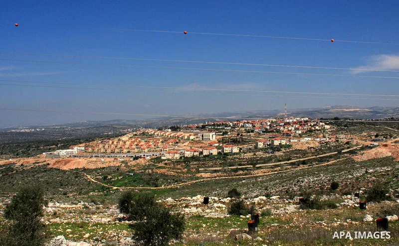 Israeli jewish settlement of Kiryat Netafim is seen near the West Bank village of Salfit, Monday, March 14, 2011. The U.S. Embassy said Monday it was "deeply concerned" by Israel's plans to build hundreds of new homes in...