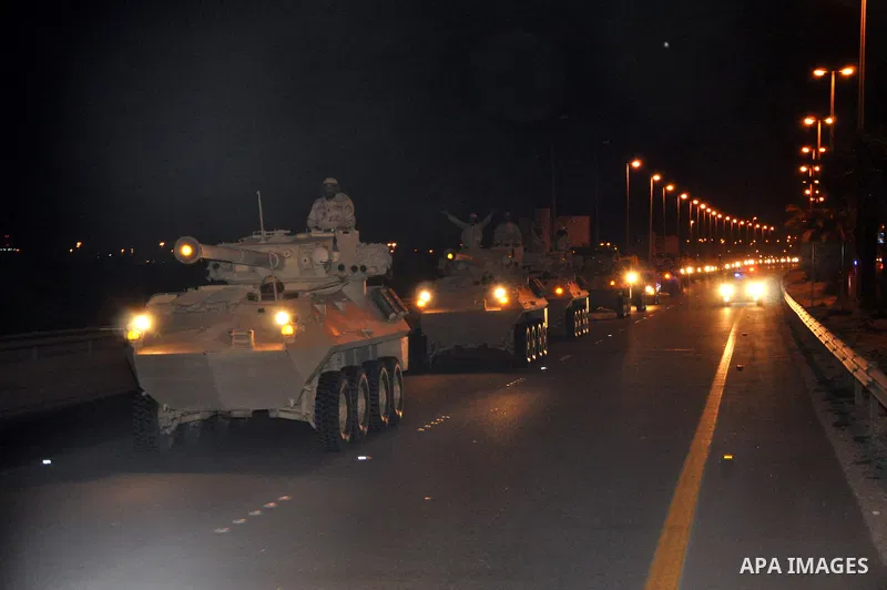 Saudi Arabia troops arrive in Bahrain on Monday, March 14, 2011. A Saudi-led military force crossed into Bahrain on Monday to prop up the monarchy against widening demonstrations, launching the first cross-border militar...