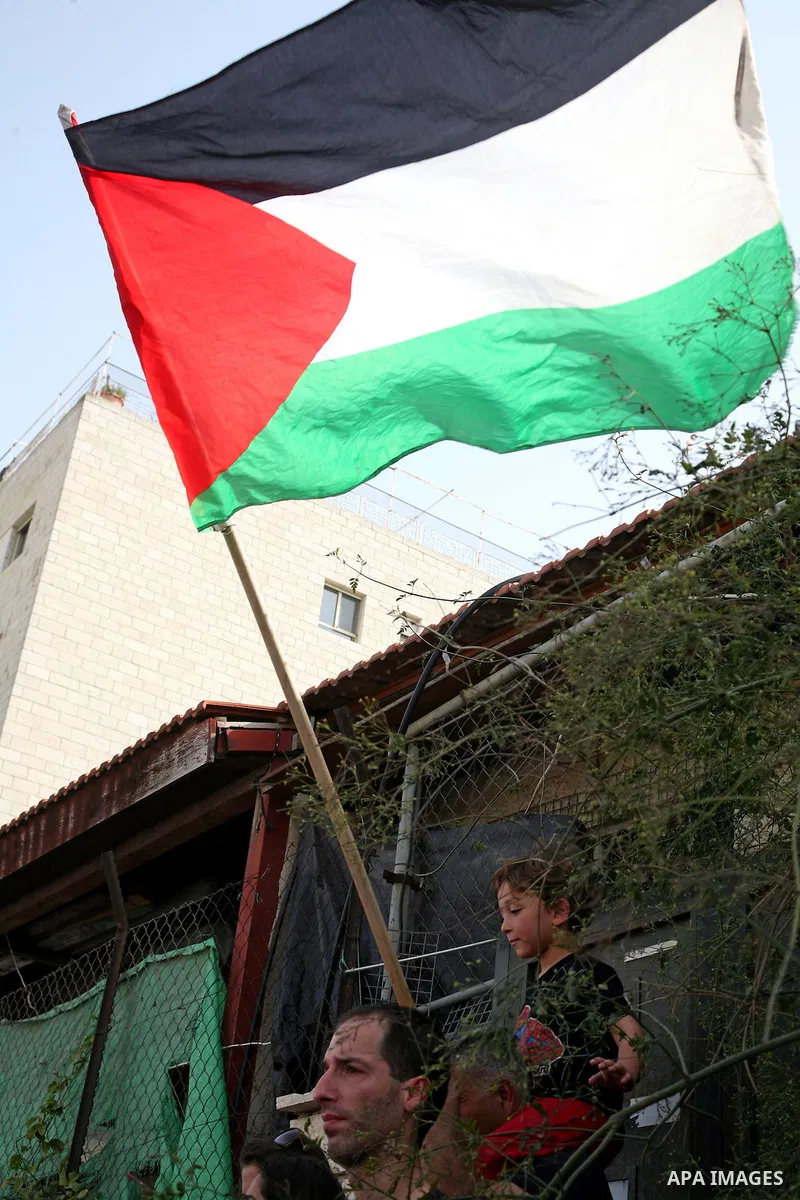 Left-wing activists take part in the weekly protest to show solidarity with Palestinians against a Jewish settlement in the Sheikh Jarrah neighbourhood in East Jerusalem April 1, 2011. Photo by Sliman Khader..