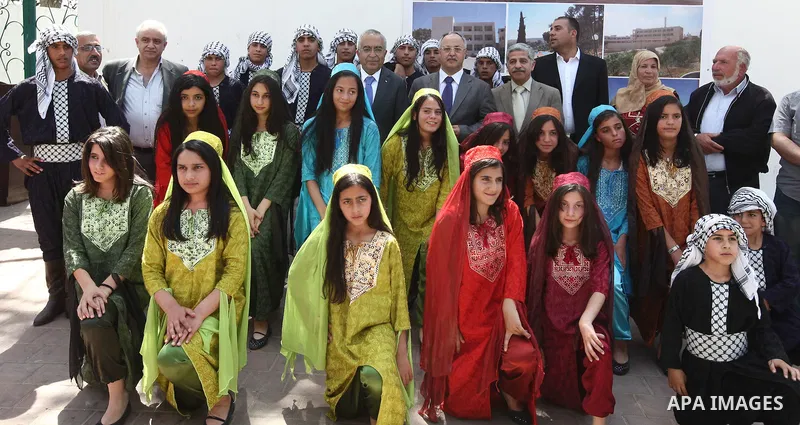 Palestinian Prime Minister, Salam Fayyad attends the opening ceremony of the service complex in the West Bank village of Kafer Naama, near Ramallah on May 3, 2011. Photo by Mustafa Abu Dayeh