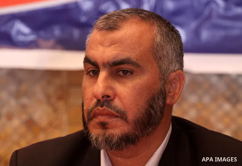 Palestinian Undersecretary of the Ministry of Foreign Affairs, Ghazi Hamad attends a meeting about the reconciliation between Hamas and Fatah, in Gaza city on May 5,2011. Hamas movement has suggested two possible candida...