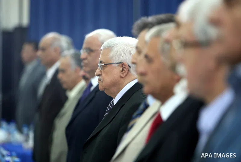 Palestinian President Mahmoud Abbas attends Fatah Revolutionary council meeting in the West Bank city of Ramallah, May 9, 2011. Photo by Thaer Ganaim