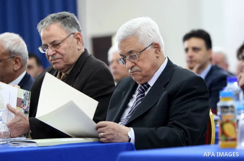 Palestinian President Mahmoud Abbas attends Fatah Revolutionary council meeting in the West Bank city of Ramallah, May 9, 2011. Photo by Thaer Ganaim