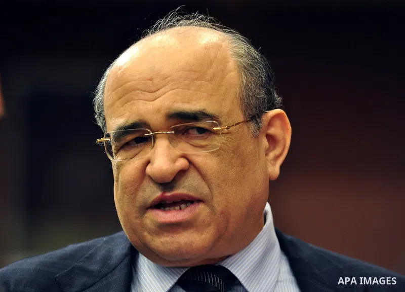 Egyptian Mustafa al-Faqi participates in the National Reconciliation Conference in Cairo, Egypt on May 21,2011. Photo by Ahmed Asad