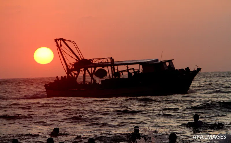 Palestinians enjoy a day at the beach in Gaza City on June 24, 2011. Photo by Ashraf Amra