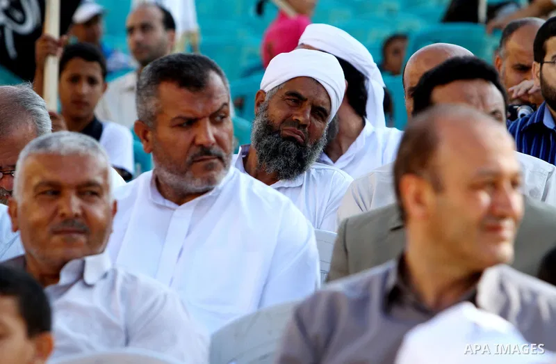 Palestinian supporters of the Islamic Liberation Party take part in a rally in Gaza city on July 5,2011 to mark the anniversary of the destruction of Islamic Khilafa. Photo by Ashraf Amra