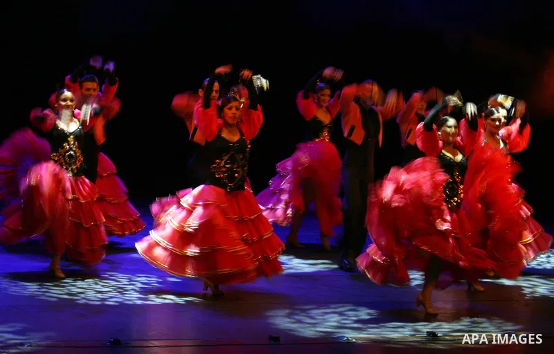 Flamenco Band 'Los Mulero' from Spain performs on the fourth day of the 13th Palestine International Festival in the West Bank town of Ramallah, 07 July 2011, The festival, organized by the Popular Art Center, will featu...