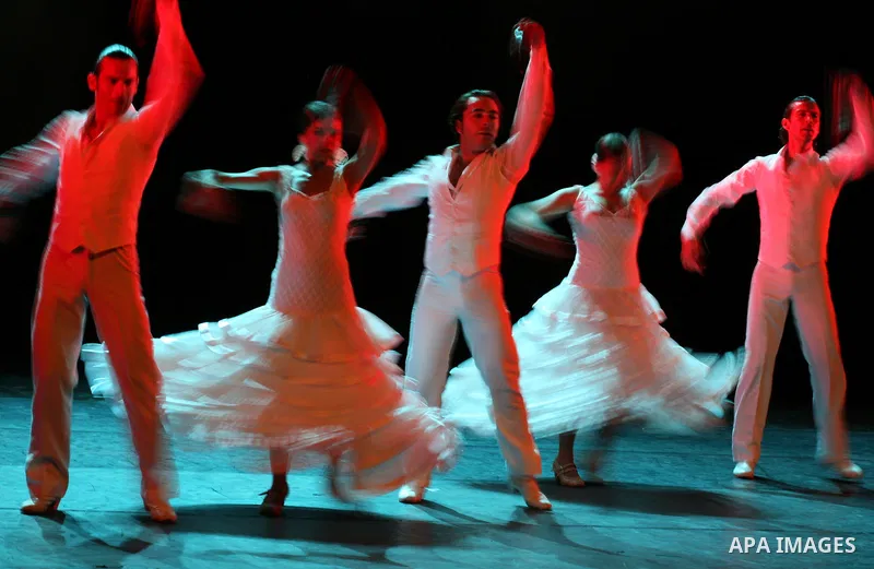 Flamenco Band 'Los Mulero' from Spain performs on the fourth day of the 13th Palestine International Festival in the West Bank town of Ramallah, 07 July 2011, The festival, organized by the Popular Art Center, will featu...