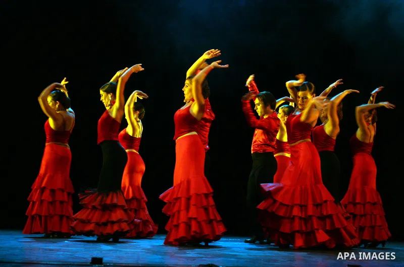Flamenco Band 'Los Mulero' from Spain performs on the fourth day of the 13th Palestine International Festival in the West Bank town of Ramallah, 07 July 2011, The festival, organized by the Popular Art Center, will featu...