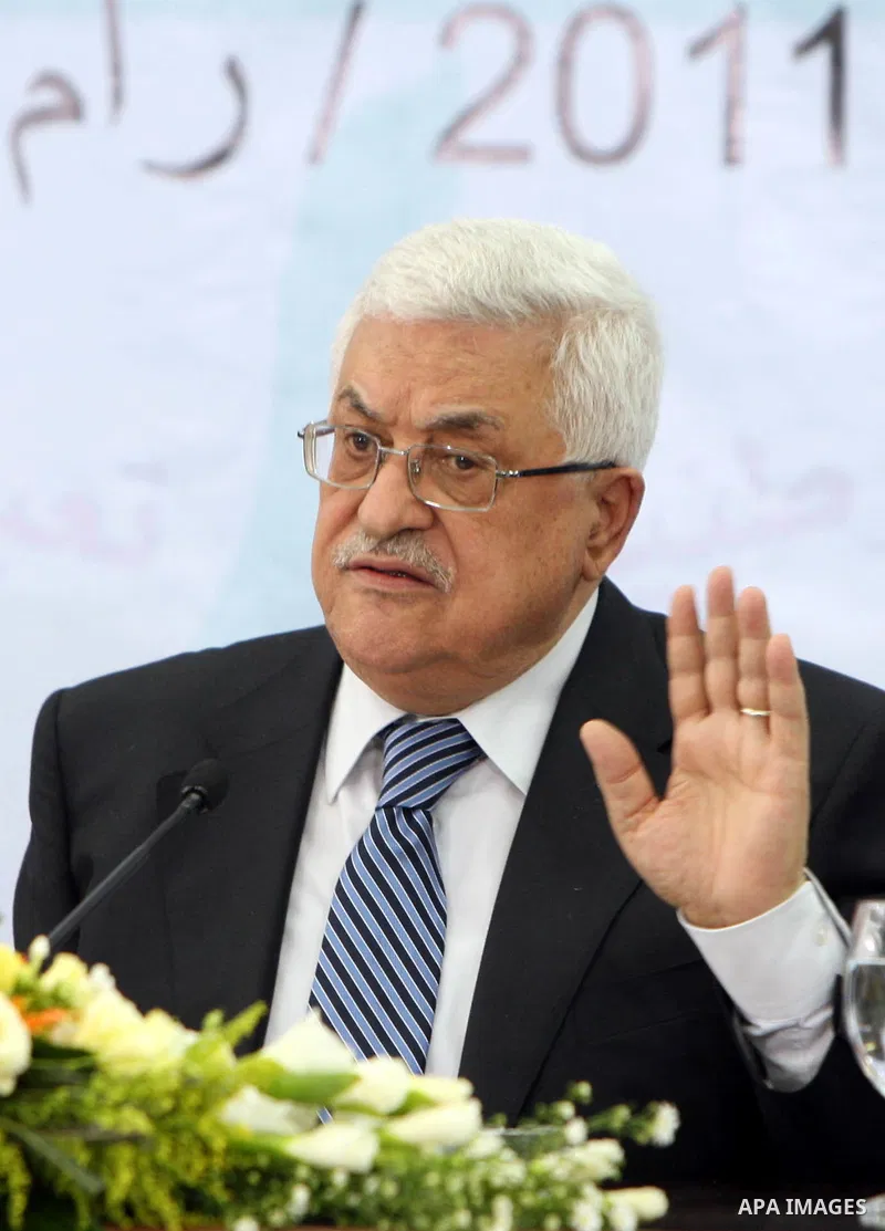 Palestinian President Mahmoud Abbas (Abu Mazen) during the Central Council meeting in the West Bank city of Ramallah on July 27, 2011. Photo by Mufeed Abu Hasnah