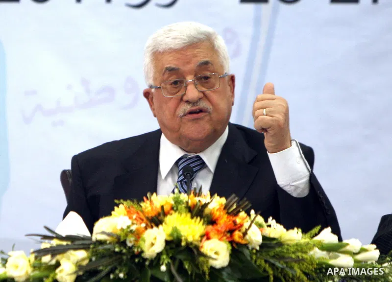 Palestinian President Mahmoud Abbas (Abu Mazen) during the Central Council meeting in the West Bank city of Ramallah on July 27, 2011. Photo by Mufeed Abu Hasnah