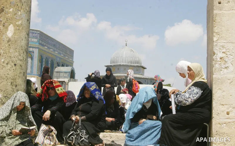 Palestinians gather for prayers at the Al Aqsa Mosque in Jerusalem, on the second Friday of the Muslim holy month of Ramadan, Friday Aug. 12, 2011. Muslims around the world are observing the holy fasting month of Ramadan...