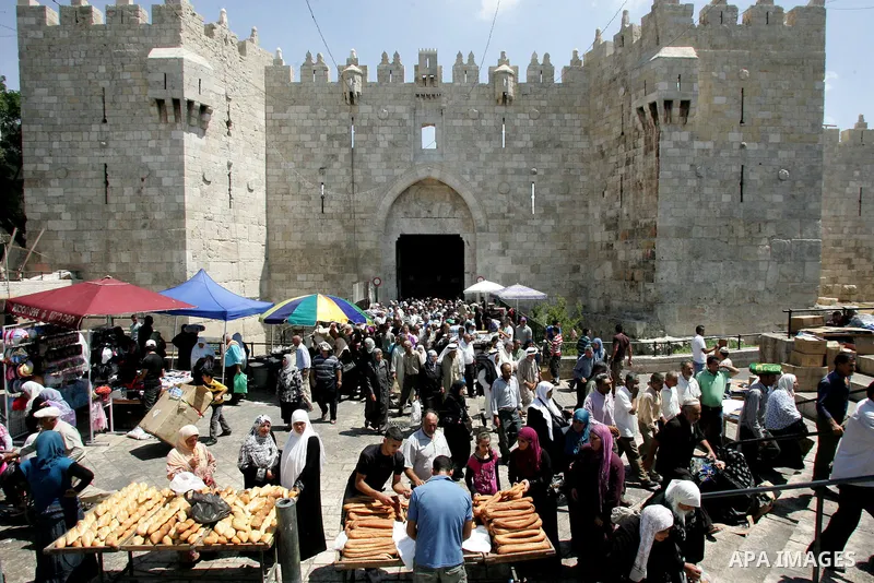 Palestinians gather for prayers at the Al Aqsa Mosque in Jerusalem, on the second Friday of the Muslim holy month of Ramadan, Friday Aug. 12, 2011. Muslims around the world are observing the holy fasting month of Ramadan...