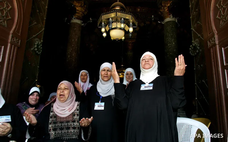 Palestinians gather for prayers at the Al Aqsa Mosque in Jerusalem, on the third Friday of the Muslim holy month of Ramadan, August 19, 2011. Muslims around the world are observing the holy fasting month of Ramadan where...