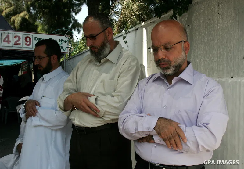 Palestinians attend Friday prayers in front of the red cross headquarters on Sept. 2, 2011 in the mostly Arab Jerusalem neighborhood of Sheikh Jarrah. Photo by Mahfouz Abu Turk