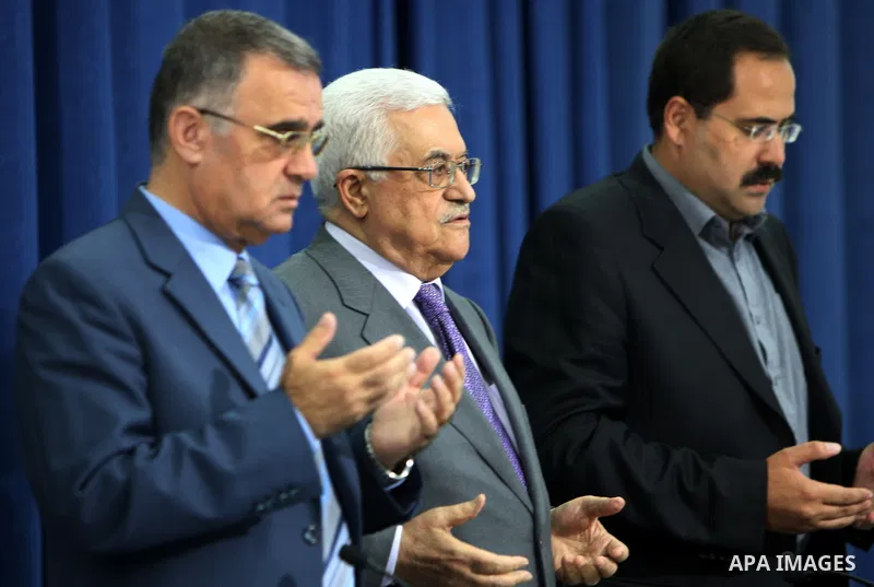 Palestinian President Mahmoud Abbas (Abu Mazen) during the Revolutionary Council meeting in the West Bank city of Ramallah on Sep. 4, 2011. Photo by Thaer Ganaim