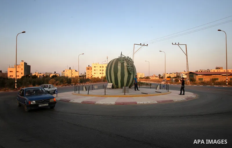 A general view of the Jenin refugee camp Shows the Monuments and Attractions in the West Bank city of Jenin, on Sep. 12, 2011. Photo by Wagdi Eshtayah