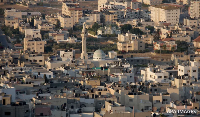 A general view of the Jenin refugee camp Shows the Monuments, landscapes, Streets, alleys and lanes in the West Bank city of Jenin , on Sep. 12, 2011. Photo by Wagdi Eshtayah