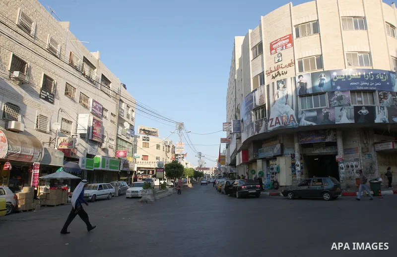 A general view of the Jenin refugee camp Shows the Monuments and the streets in the West Bank city of Jenin , on Sep. 12, 2011. Photo by Wagdi Eshtayah