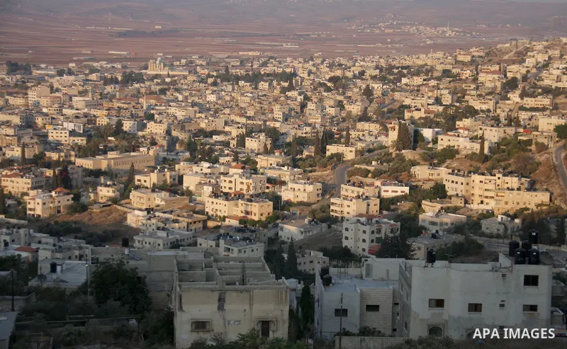 A general view of the Jenin refugee camp Shows the Monuments, landscapes, Streets, alleys and lanes in the West Bank city of Jenin , on Sep. 12, 2011. Photo by Wagdi Eshtayah