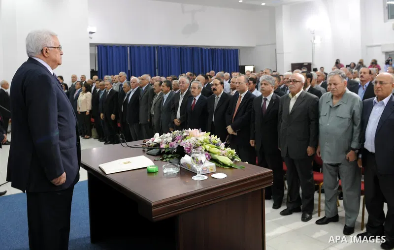 Palestinian President Mahmoud Abbas attends to speak about his bid for statehood recognition at the United Nations next week, during a televised speech in the West Bank city of Ramallah September 16, 2011. Abbas said on...